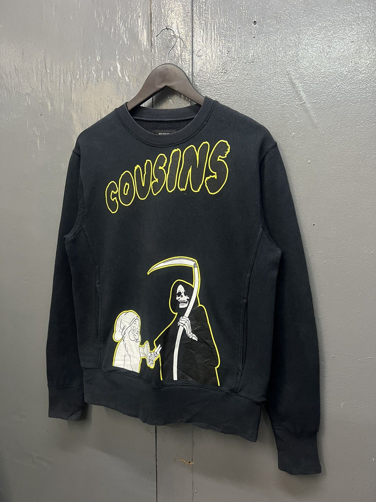 Vintage 3Sixteen Cousin Halloween Sweatshirt Size US S / EU 44-46 / 1 - 3 Thumbnail