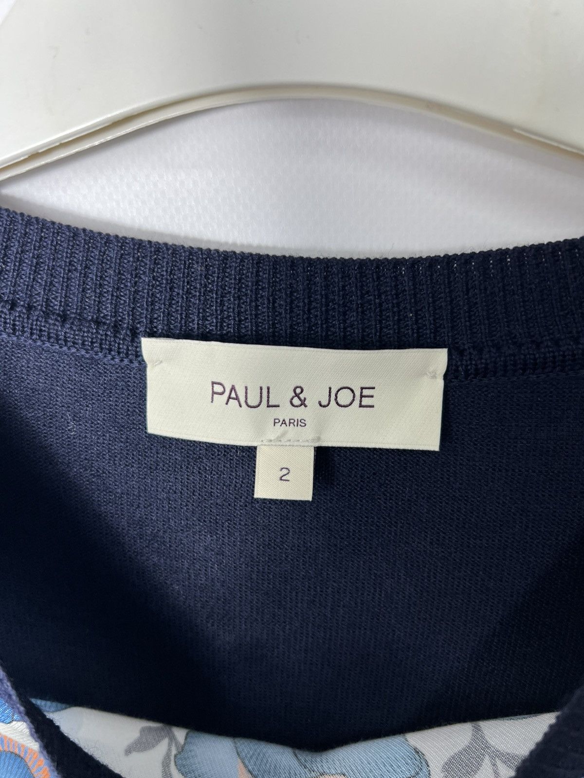 Paul & Joe Vintage luxury designer Paul & Joe Flowers Sweater Size 2 Size XS / US 0-2 / IT 36-38 - 4 Thumbnail