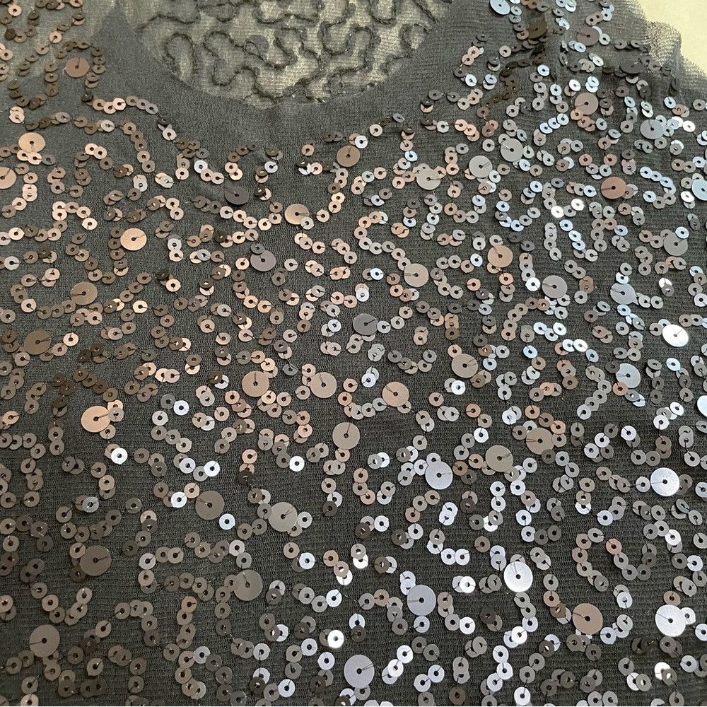 Other Max Studio Sequin Dark Grey Tank Top Size S Size S / US 4 / IT 40 - 9 Thumbnail