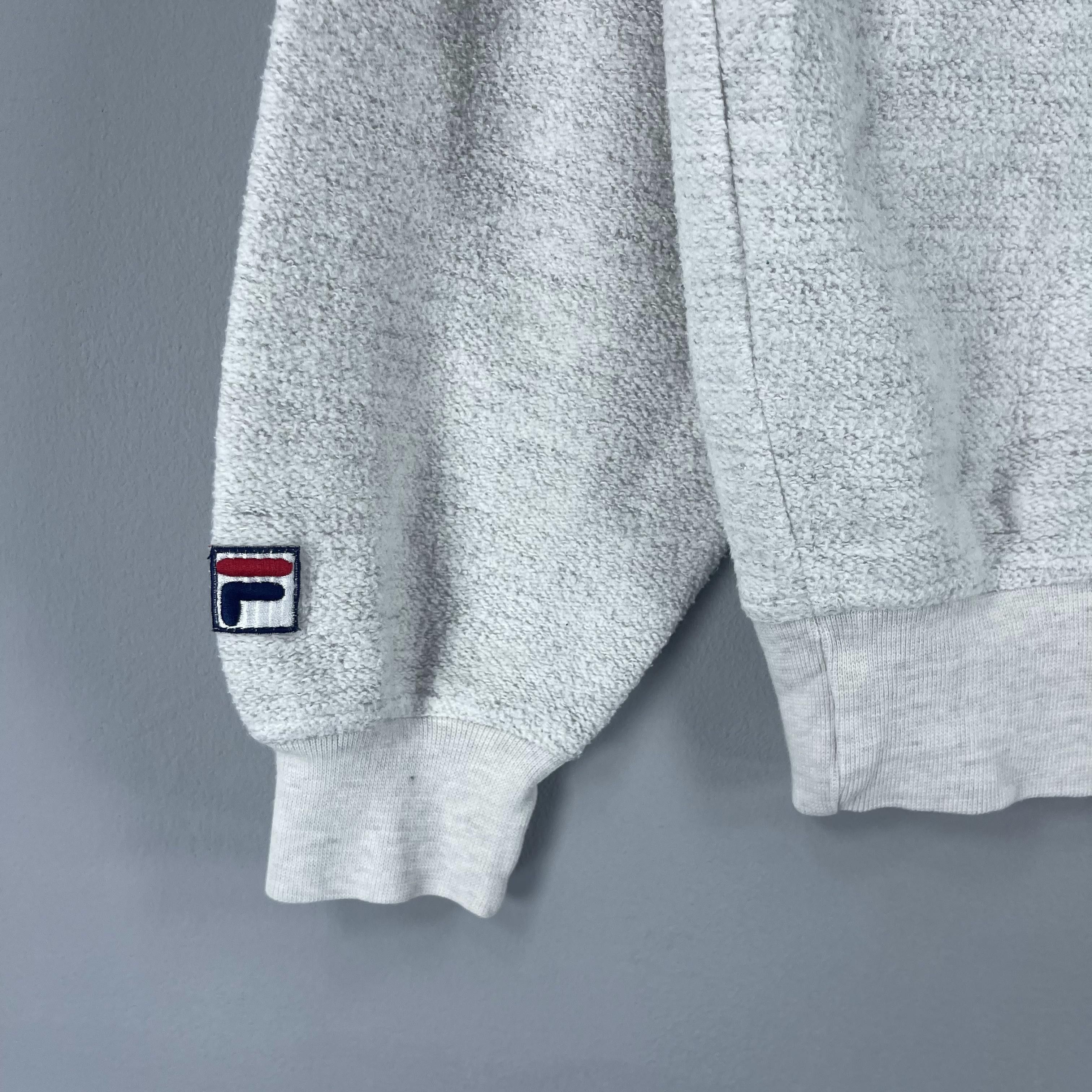 Fila Vintage FILA Big Logo Spellout Embroidery Pullover Hoodie Size US M / EU 48-50 / 2 - 8 Thumbnail