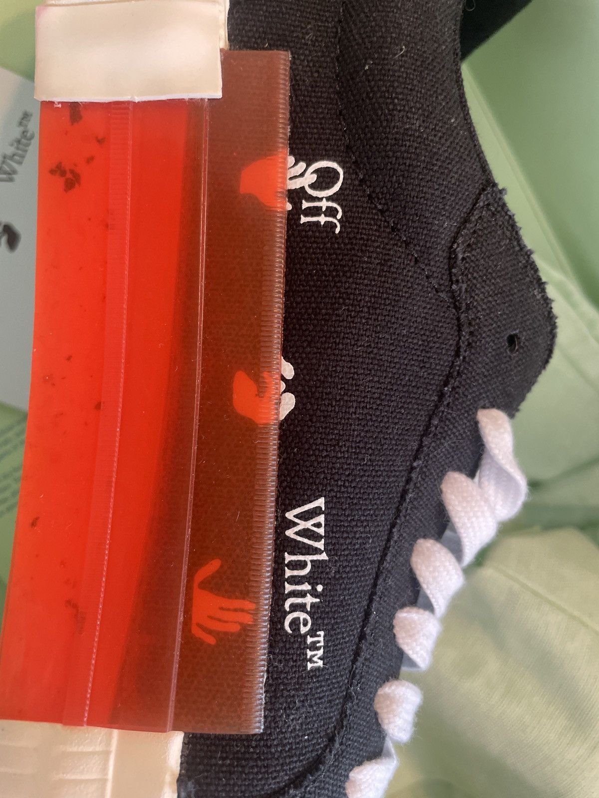 Off-White Off-White vulcanized low tops Size US 8 / IT 38 - 2 Thumbnail