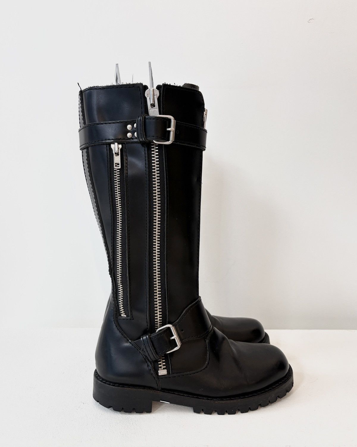 Junya Watanabe Junya Watanabe FW2007 Moto High Boots Size US 6 / IT 36 - 2 Thumbnail