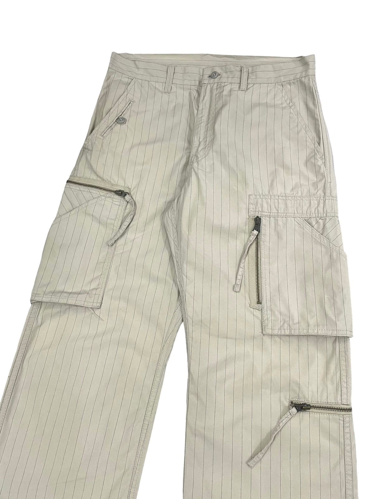 image of Ppfm Japan Cargo Pants Multipockets in Beige, Men's (Size 33)