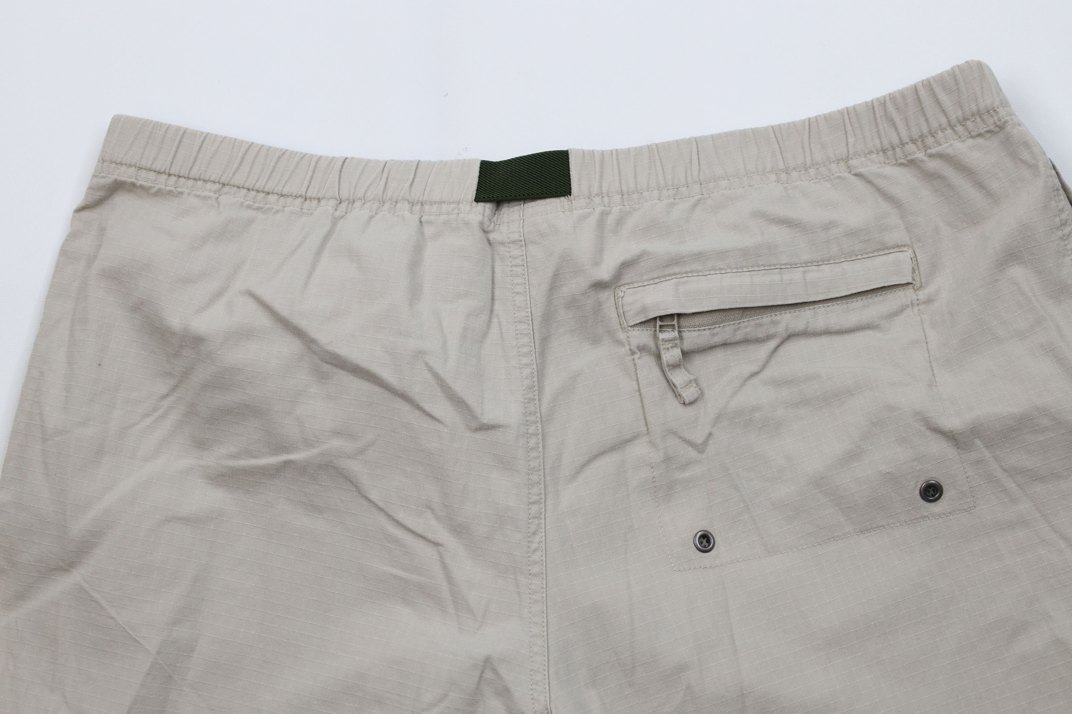 Gap Vintage Y2K 2001 Gap Above Knee Ripstop Cargo Shorts Beige Size US 36 / EU 52 - 10 Thumbnail