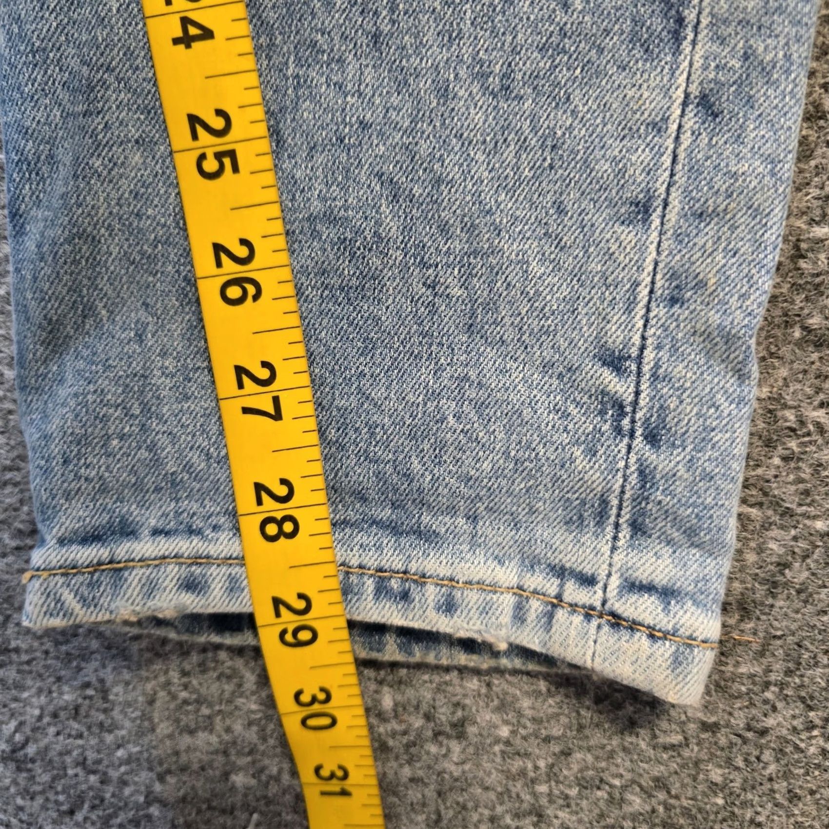 Denime Never Denim Jeans Womens Size 26 Blue Light Wash Skinny Stretch Capsule Casual Regular Womens Size 26" / US 2 / IT 38 - 7 Thumbnail