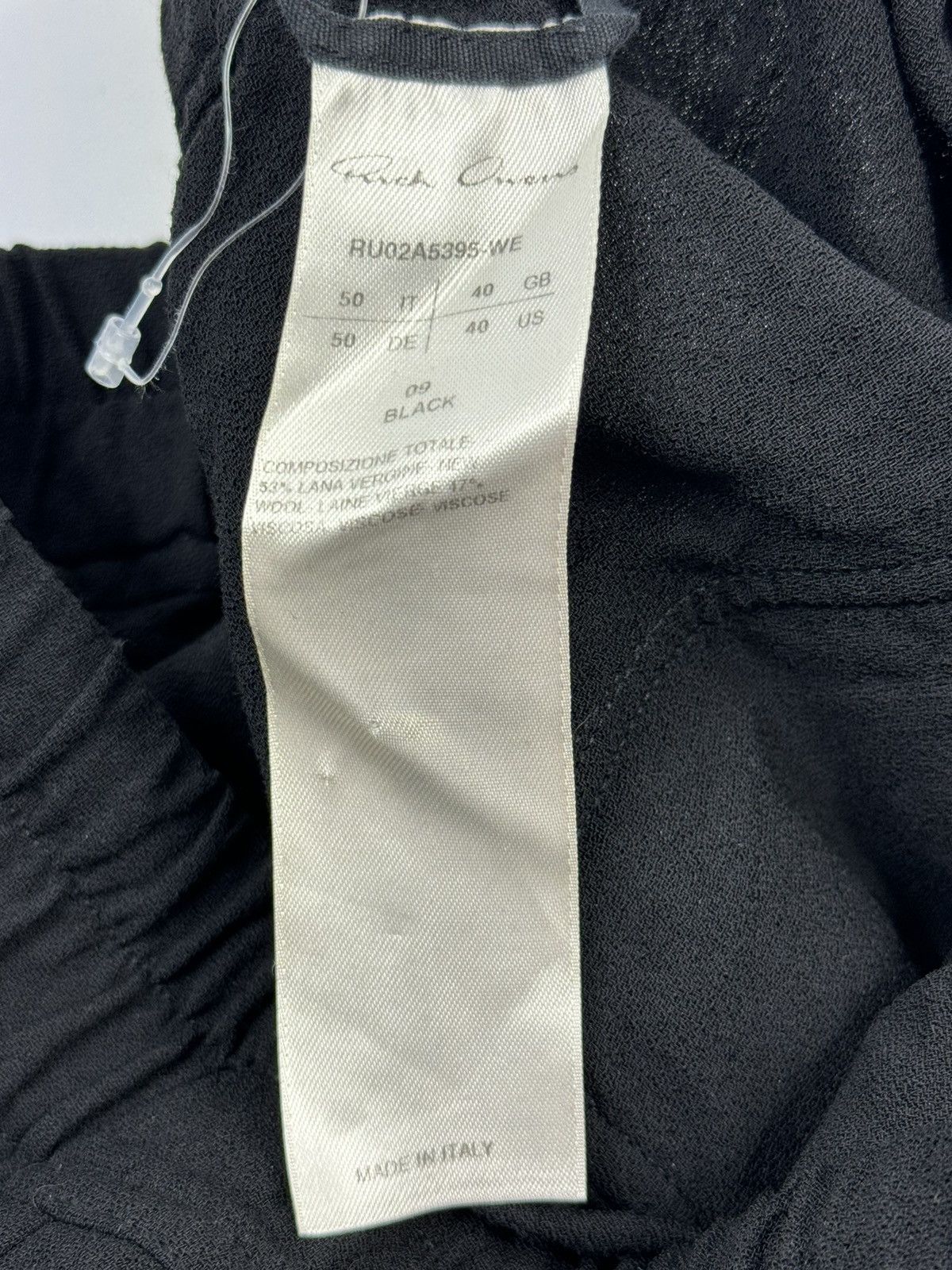 Rick Owens DRAWSTRING CROPPED LOUNGE PANTS Size US 34 / EU 50 - 4 Thumbnail