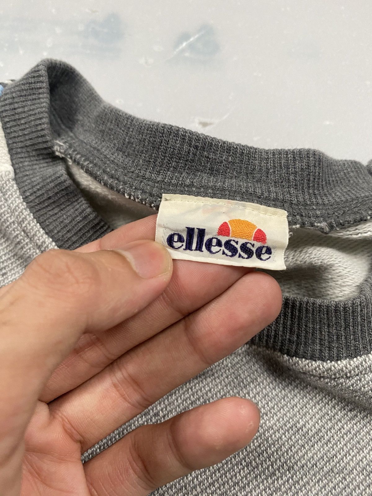 Ellesse Vintage 90s Ellesse Jaspo Crewneck Size US S / EU 44-46 / 1 - 5 Thumbnail