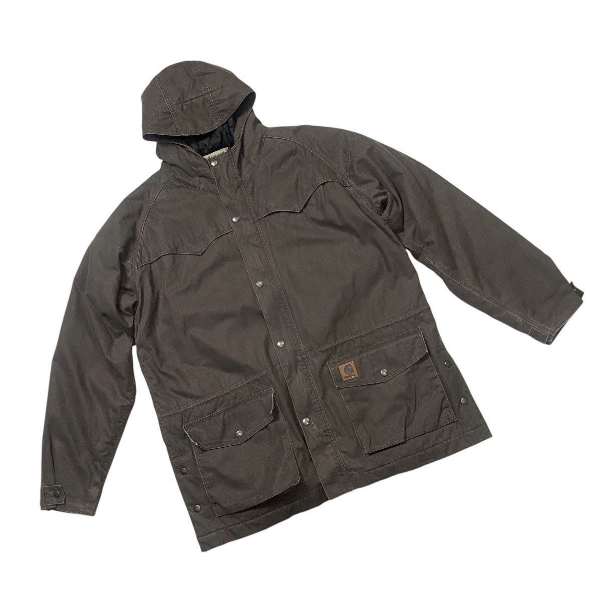 Carhartt Carhartt quilted parka hoodie Size US XL / EU 56 / 4 - 2 Thumbnail