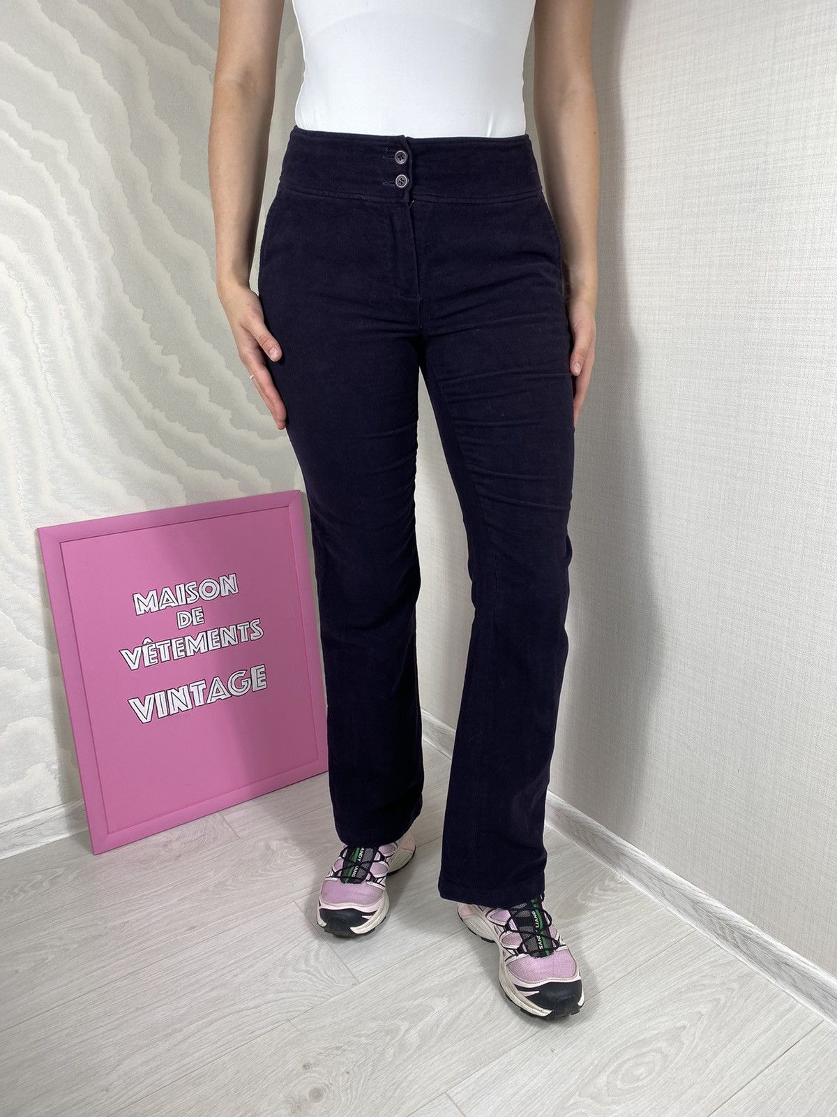 Other × Vintage Toast Woman’s Velvet Pants Size 27" / US 4 / IT 40 - 1 Thumbnail