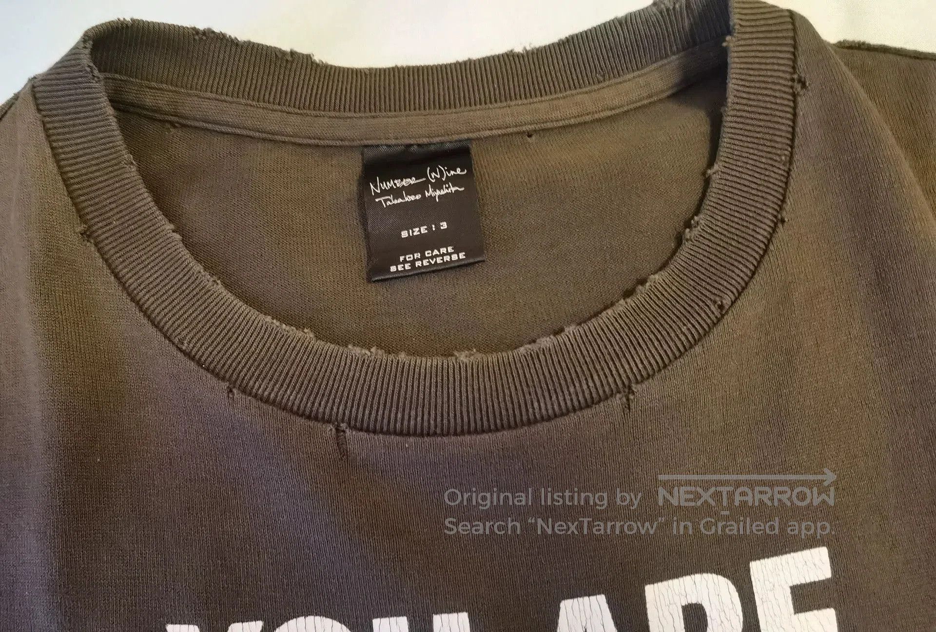 Number (N)ine number nine night crawler graphic tee. Size US M / EU 48-50 / 2 - 4 Thumbnail