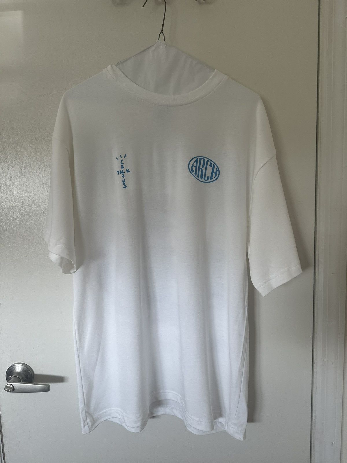 Travis Scott × Virgil Abloh Cactus Jack (Travis Scott) Virgil Abloh ARCH Miami Basel Tee Size US M / EU 48-50 / 2 - 4 Thumbnail