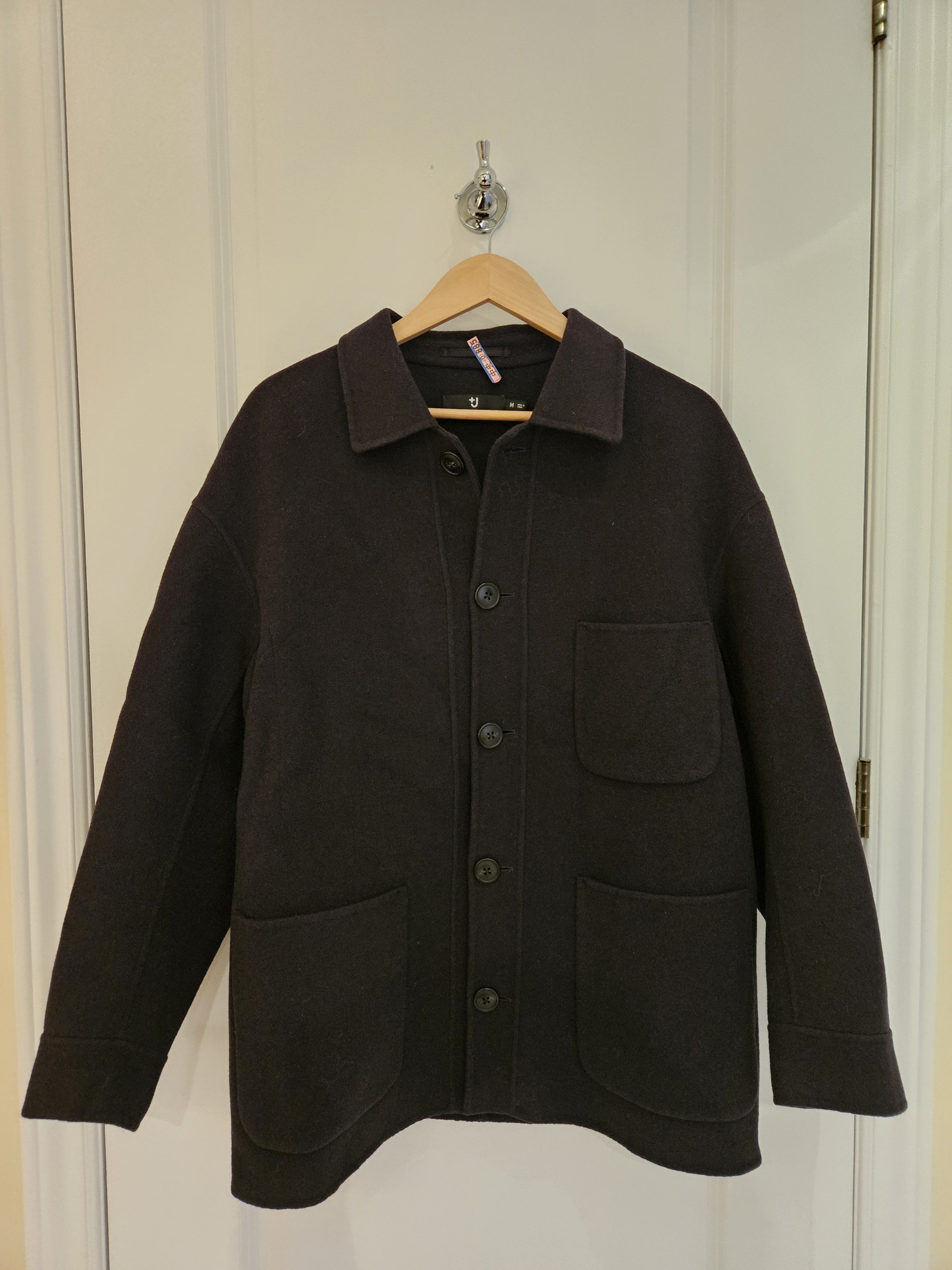 Jil Sander × Uniqlo +J Wool Blended Oversized Shirt Jacket Size US S / EU 44-46 / 1 - 4 Thumbnail
