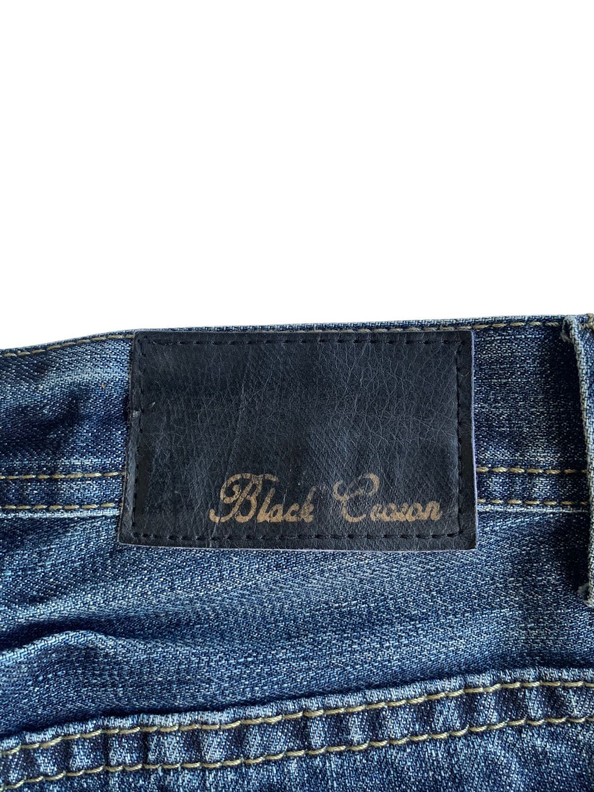 Black Crown Flared Rusty Mudmax Punk Style Denim
