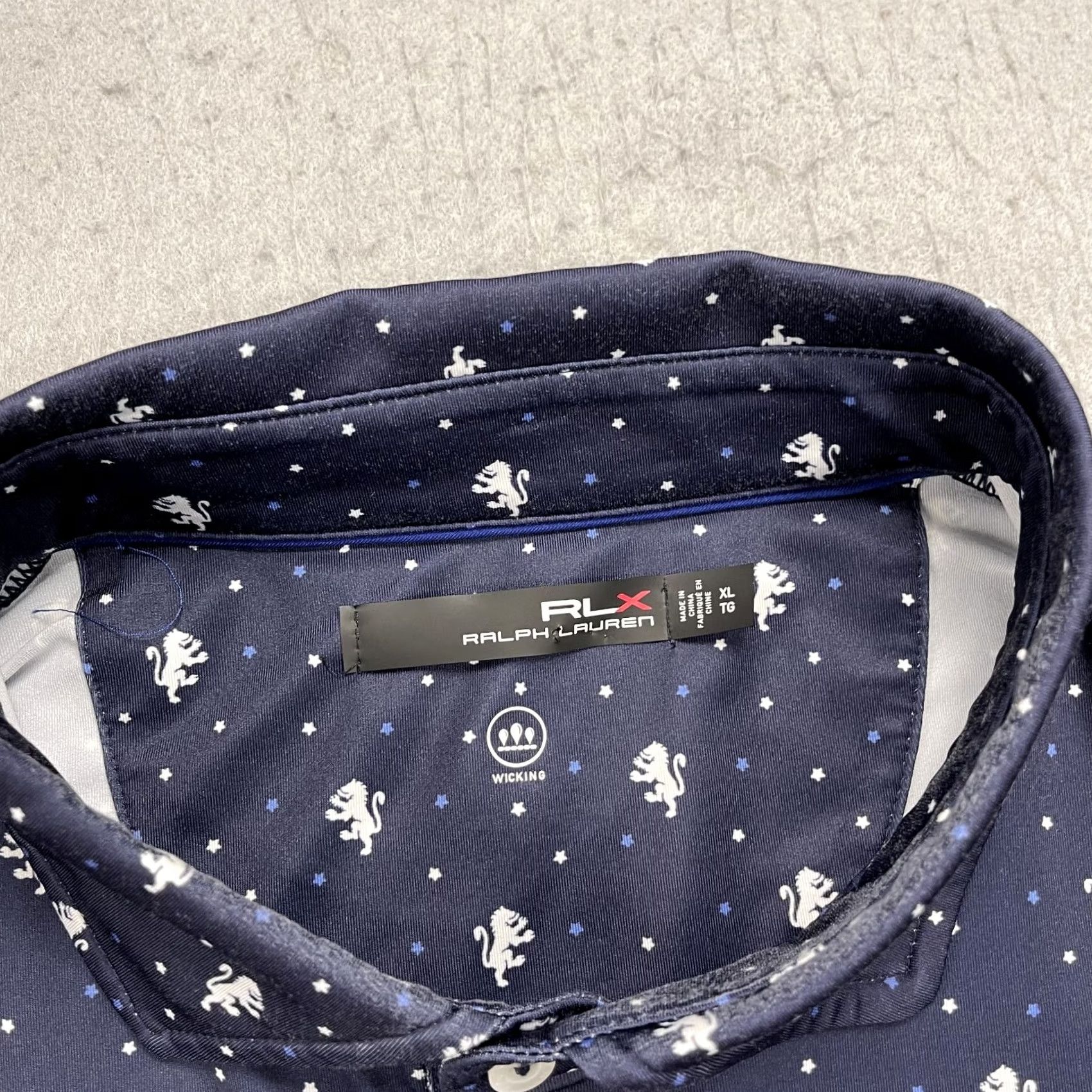 RLX Ralph Lauren RLX Ralph Lauren Polo Shirt Mens XL Blue Golf Abstract Performance Logo Polo Shirt XL Mens Blue RLX Ralph Lauren Polo Golf Abstract Logo Size US XL / EU 56 / 4 - 4 Thumbnail