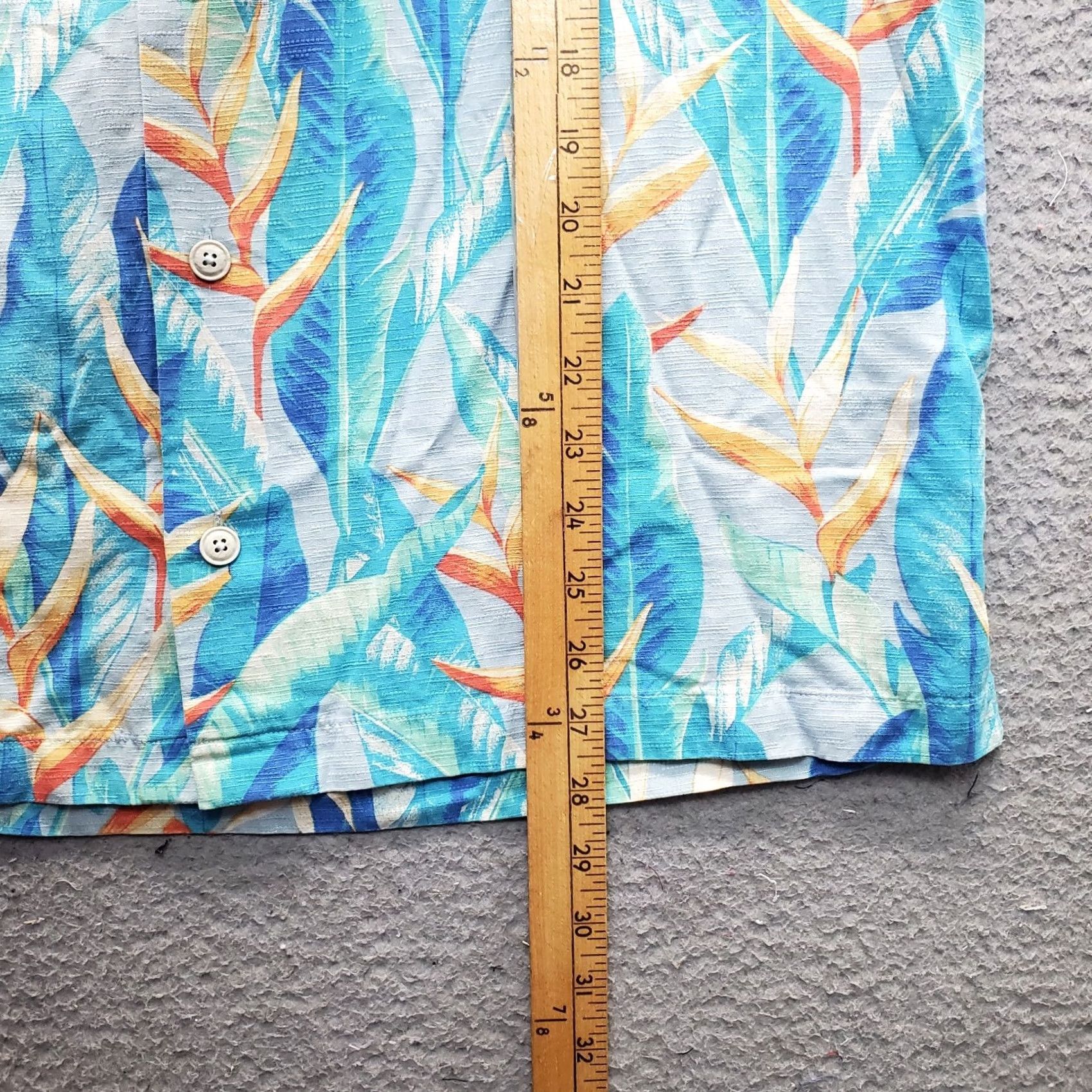 Paradise Paradise Women's? Silk Shirt Men's Medium Multi Palm Leaf Collared Button Up Size US M / EU 48-50 / 2 - 3 Thumbnail