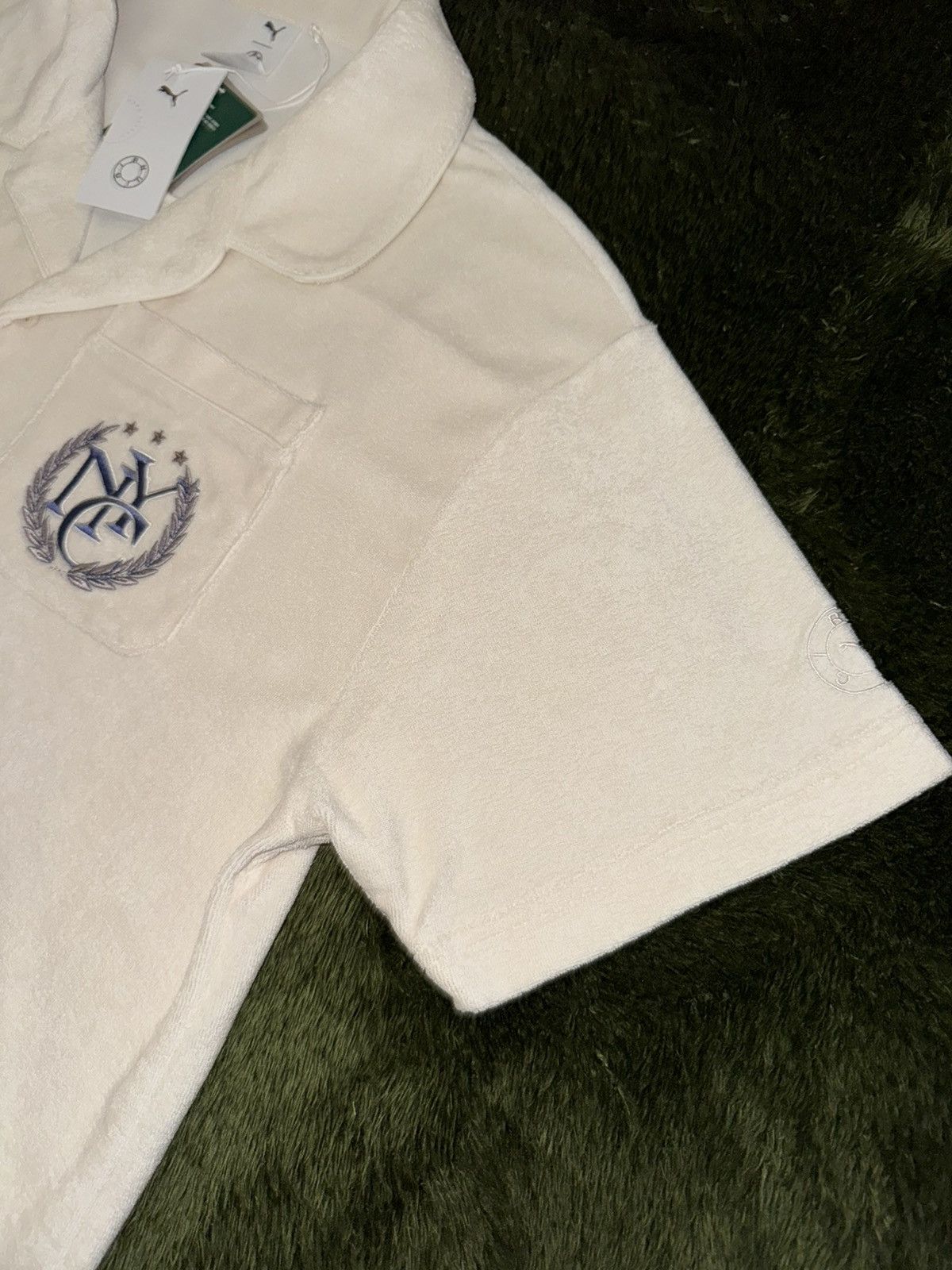 Puma × Rhude [S] Puma X Rhude Rhuigi relaxed fit terry half shirts white Size US S / EU 44-46 / 1 - 3 Thumbnail