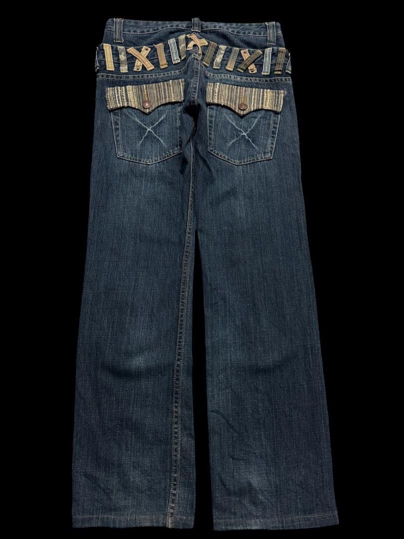 Other Double Waist Sick Dominate 🇯🇵 Rusty Mudwash Distressed Jean Size US 29 - 13 Thumbnail