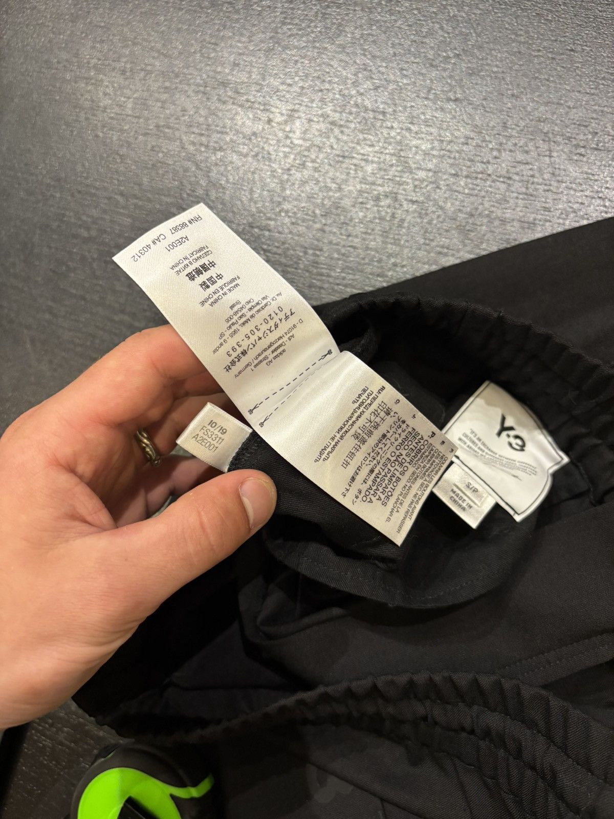 Y-3 Y-3 Pleated Jogger Black Size US 30 / EU 46 - 7 Thumbnail