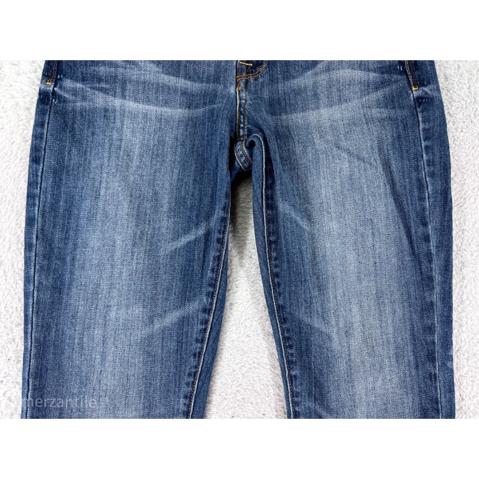 Lucky Brand Lucky Brand Jeans Women 4 Blue Denim Sofia Straight 5-Pocket Cotton Blend Stretch Size 27" / US 4 / IT 40 - 7 Thumbnail