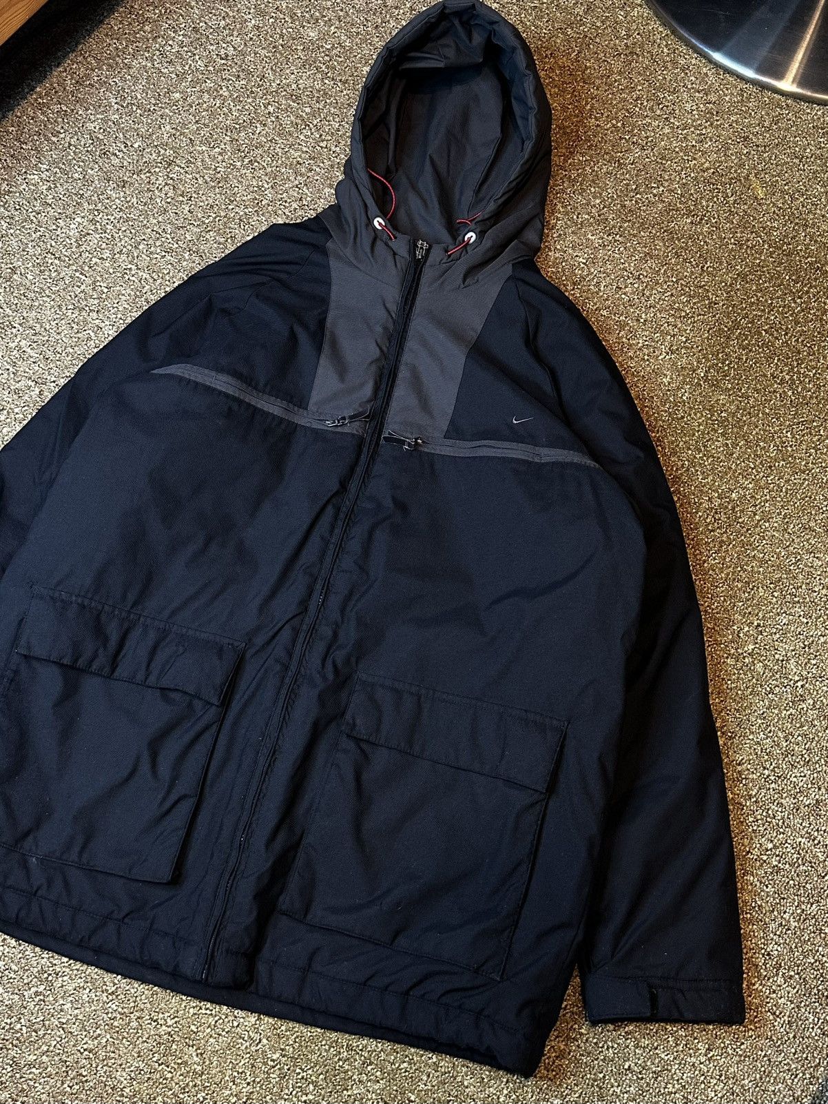 Nike × Vintage Warm down jacket Nike vintage90s, windbreaker, parka, jacket Size US XL / EU 56 / 4 - 1 Thumbnail