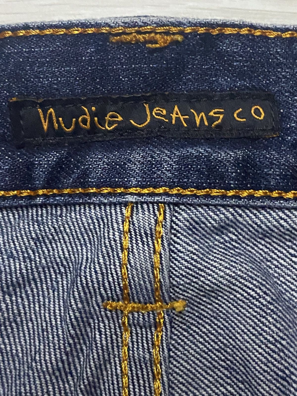 Nudie Jeans Vintage Nudie Jeans Straight Loose Distressed Jeans Size US 31 - 19 Thumbnail