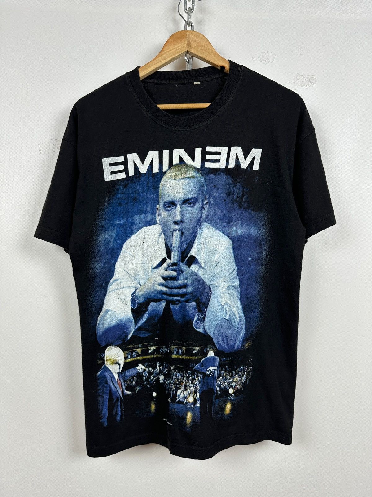 Eminem 2004 Vintage Eminem Encore Band T-Shirt Size US L / EU 52-54 / 3 - 1 Thumbnail