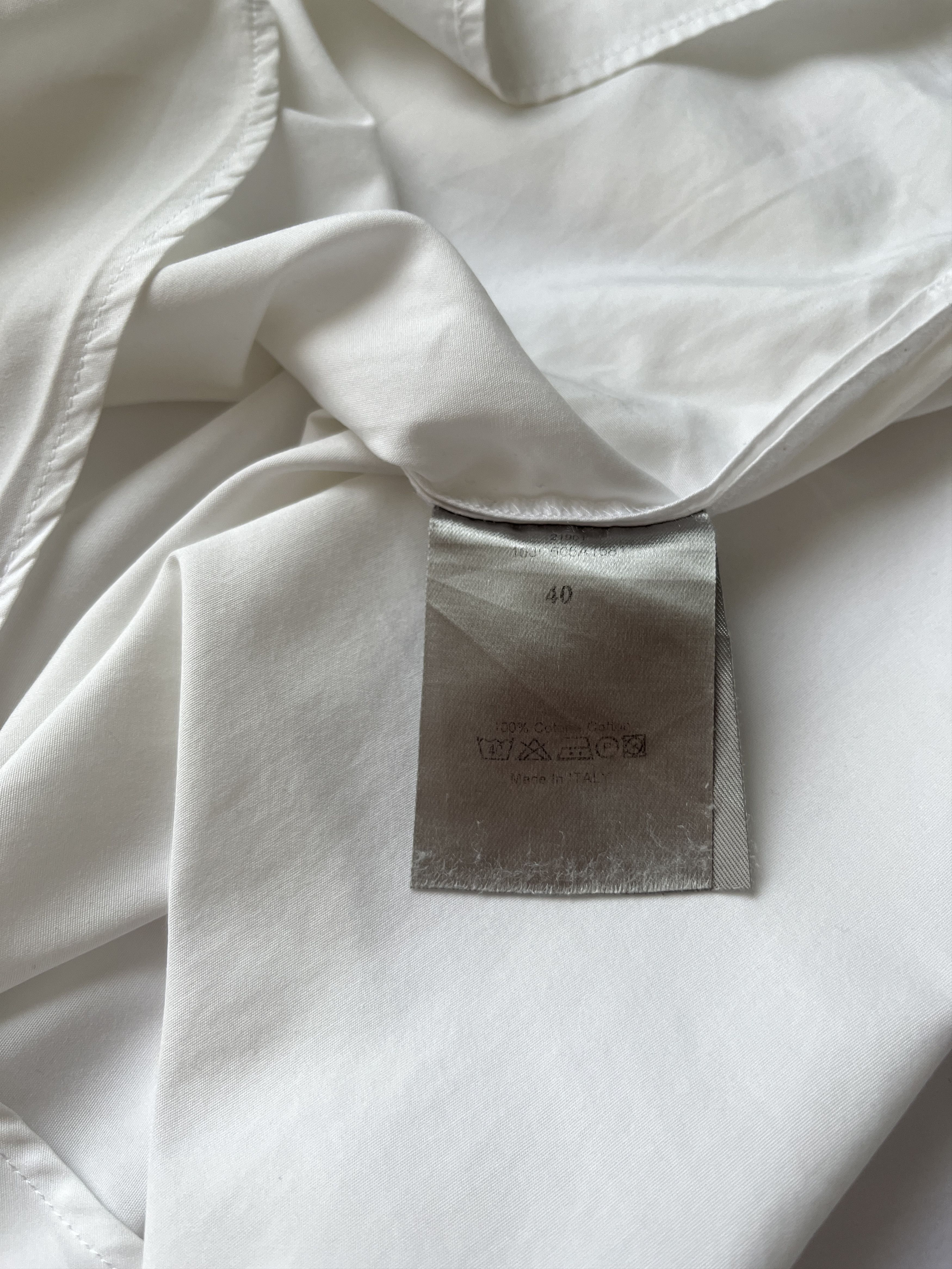 Dior ⚡️QUICK SALE⚡️Dior KVA White Button Up Shirt, Mao Collar Size US M / EU 48-50 / 2 - 4 Thumbnail