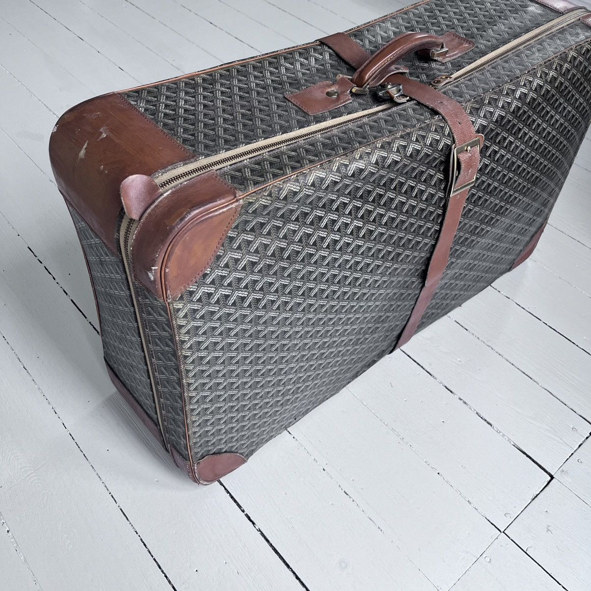 Goyard Goyard Goyardine Monogram Mid 1900s Soft Suitcase Size ONE SIZE - 2 Thumbnail