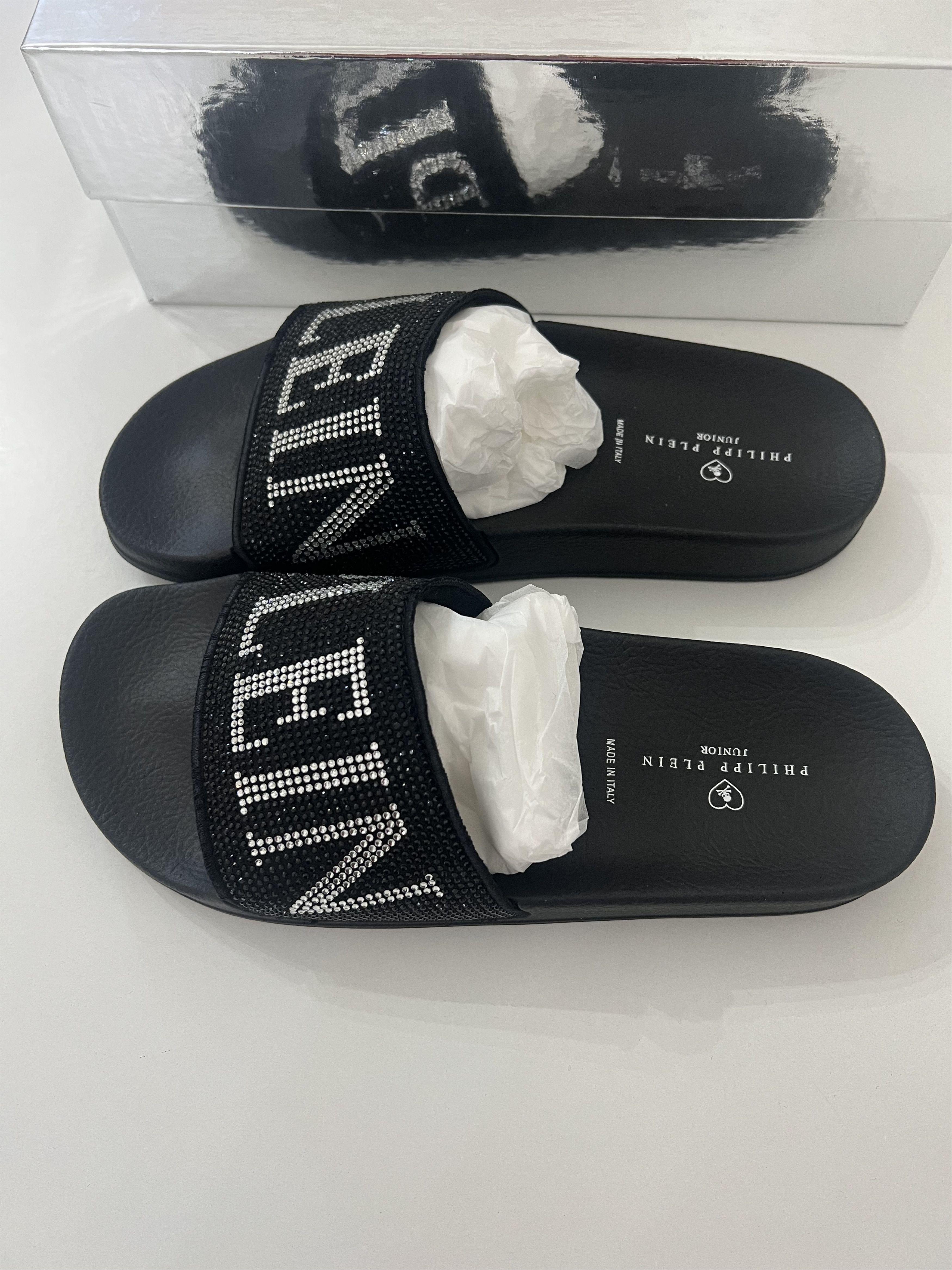 Philipp Plein Philipp Plein - Slides Sandals,unisex Size 40 EU Size US 10 / IT 40 - 7 Thumbnail