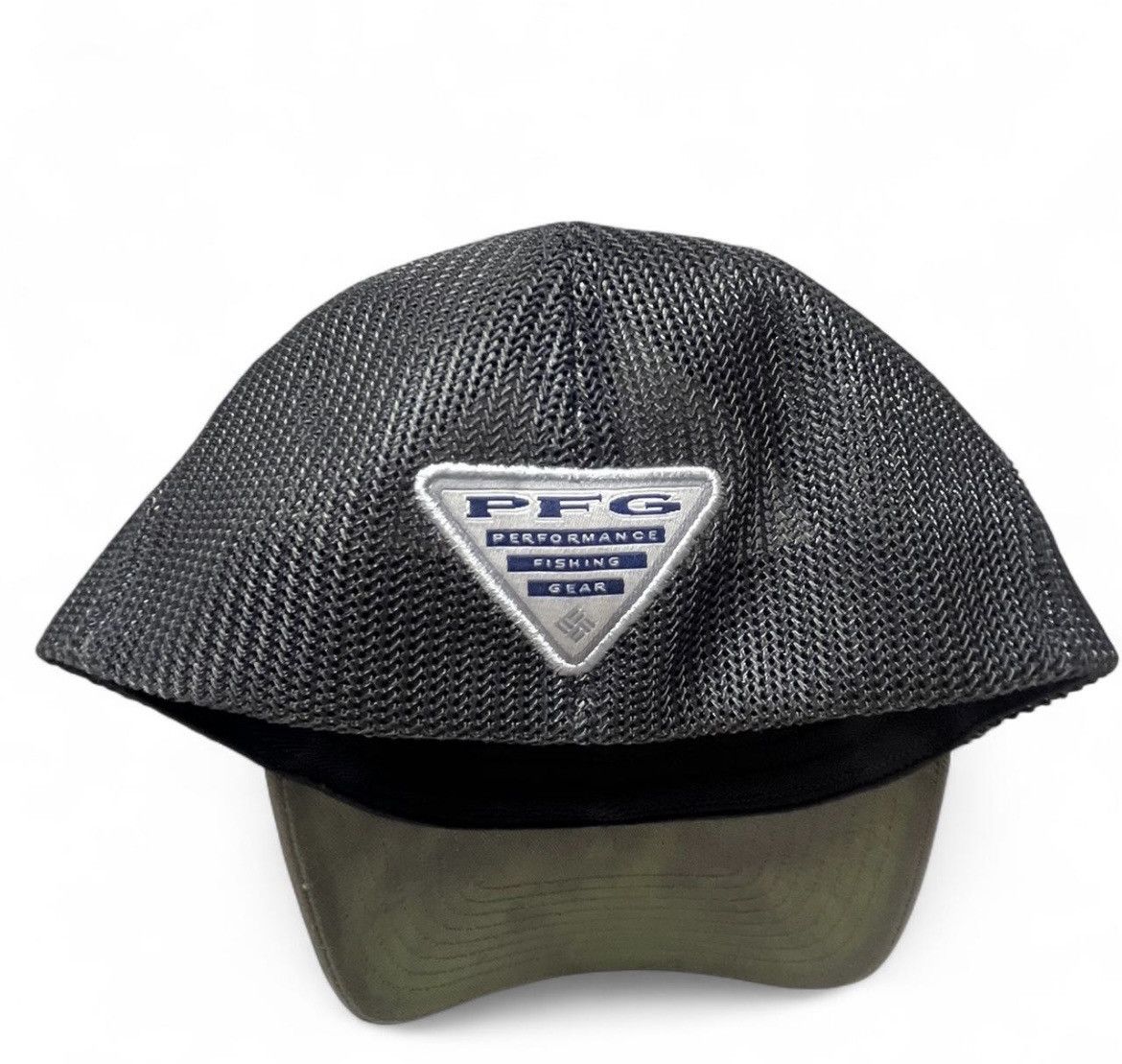 Columbia Columbia Olive Green/Black Sun Burst Distress Snapback Hat Size ONE SIZE - 4 Thumbnail