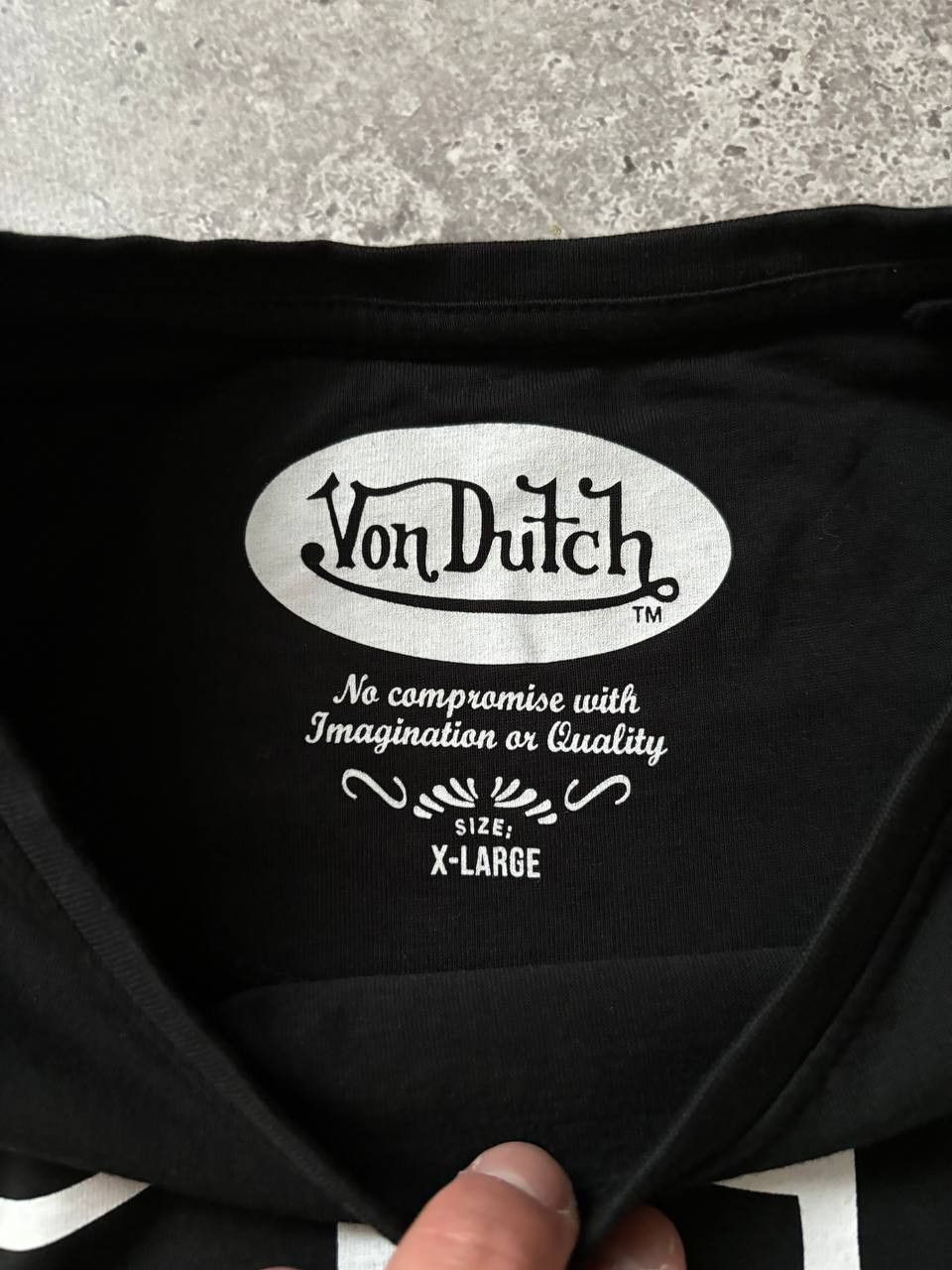 Von Dutch Vintage Von Dutch Big Logo Streetwear Rare Y2K T-shirt Size US XL / EU 56 / 4 - 7 Thumbnail