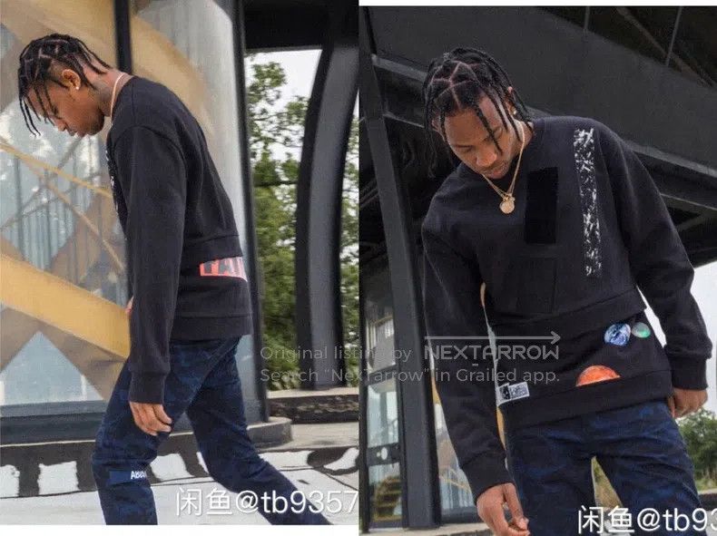 Raf Simons Raf Simons Planet Sweatshirt Size US M / EU 48-50 / 2 - 9 Thumbnail