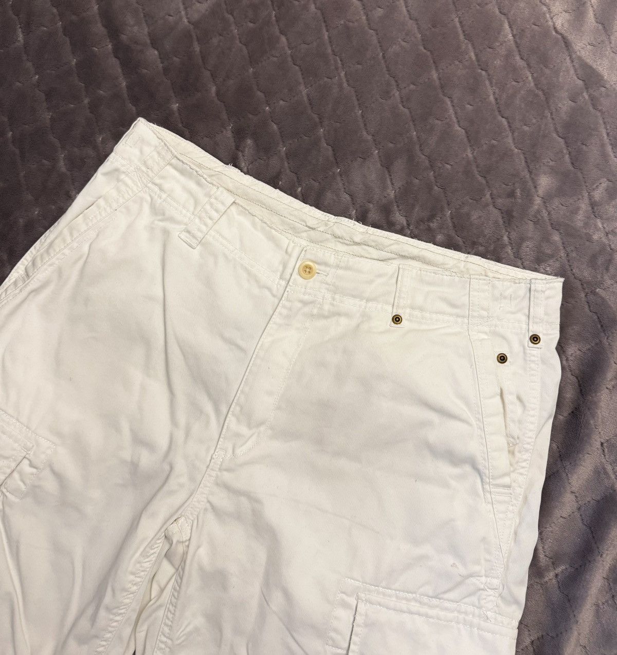 Polo Ralph Lauren × Ralph Lauren × Vintage Vintage Polo Ralph Lauren Cargo Shorts Size US 34 / EU 50 - 2 Thumbnail