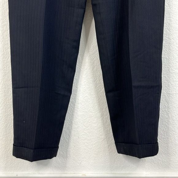 Gianfranco Ferre Gianfranco Ferre Textured Striped Double Breasted Suit Size 50L - 9 Thumbnail
