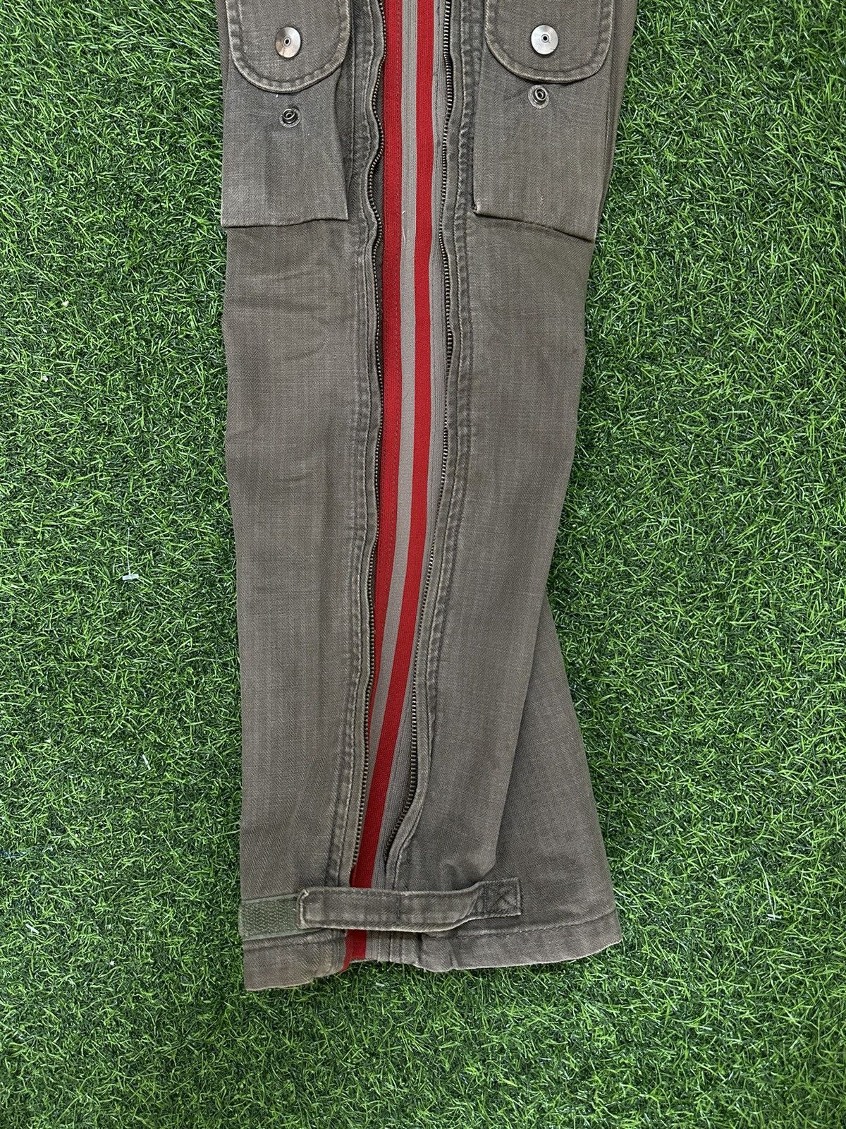 PPFM PPFM Long Zipper Bondage Punk Multi Pocket Tactical Pants Size US 32 / EU 48 - 20 Thumbnail
