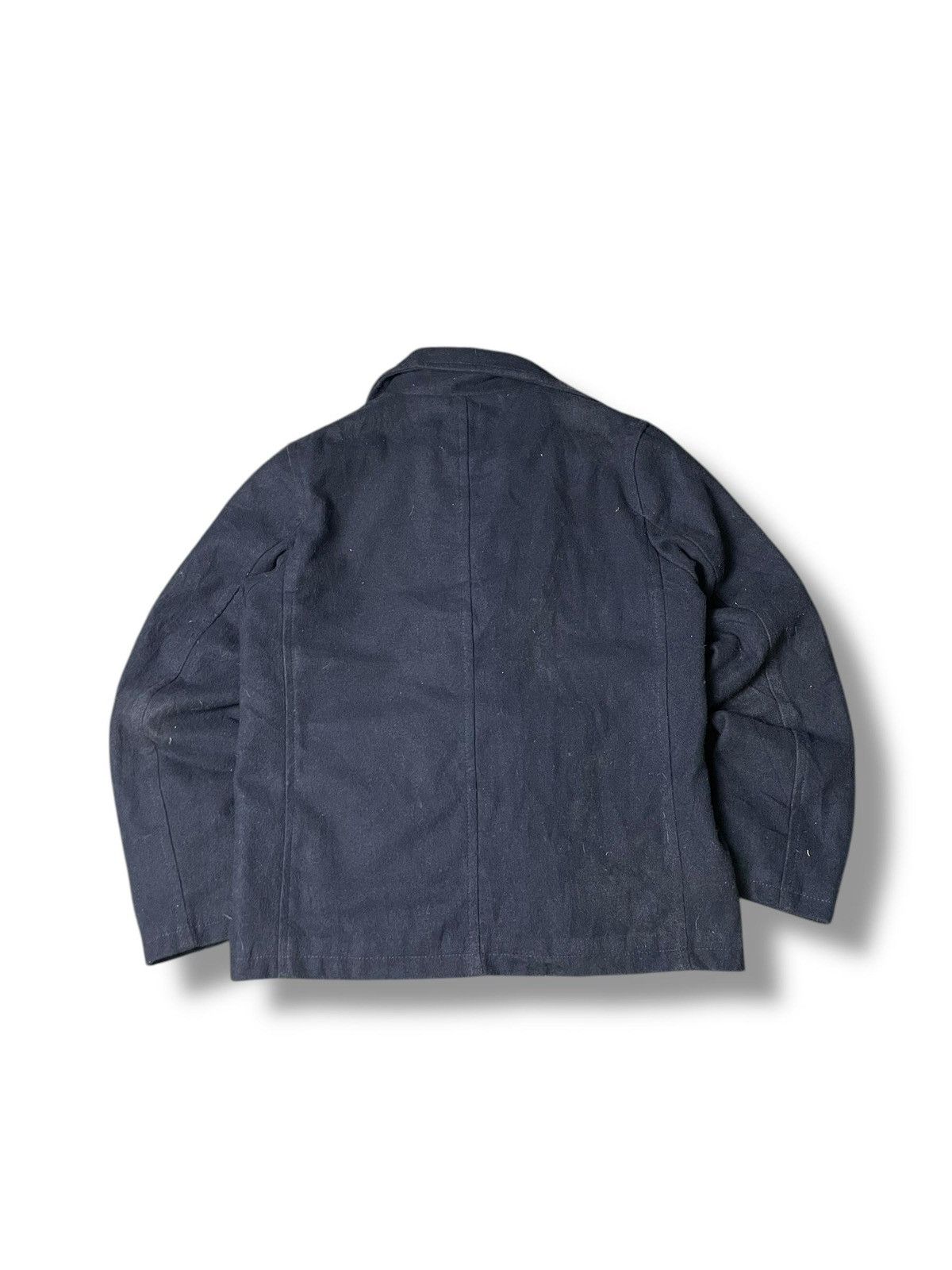 Japanese Brand × Vintage Sevendays Sunday Double Breasted Wool Coat (3) Size US L / EU 52-54 / 3 - 3 Thumbnail