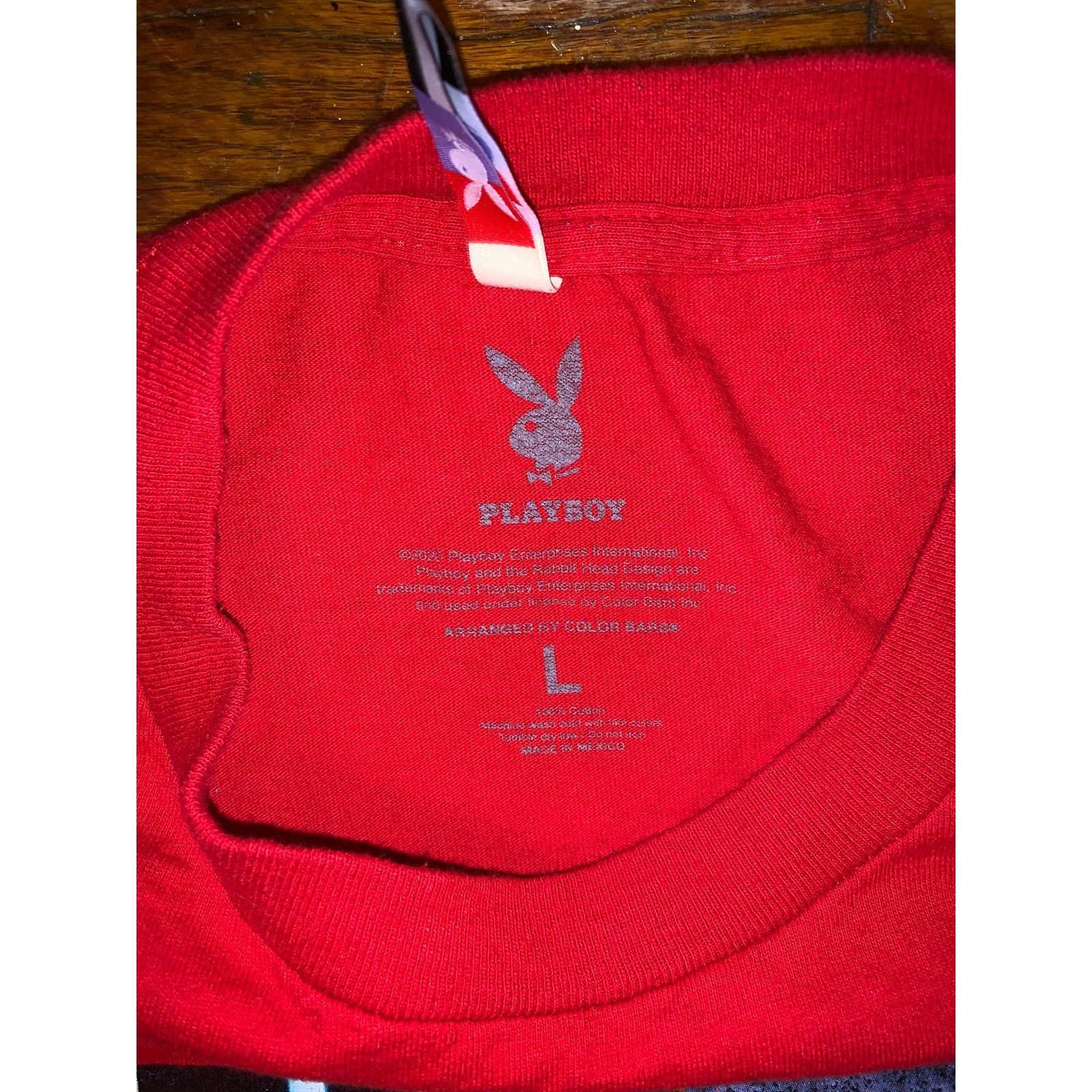 Playboy Playboy Tokyo Japan Cropped T Shirt Red Large Bunny Graphic Size L / US 10 / IT 46 - 5 Thumbnail