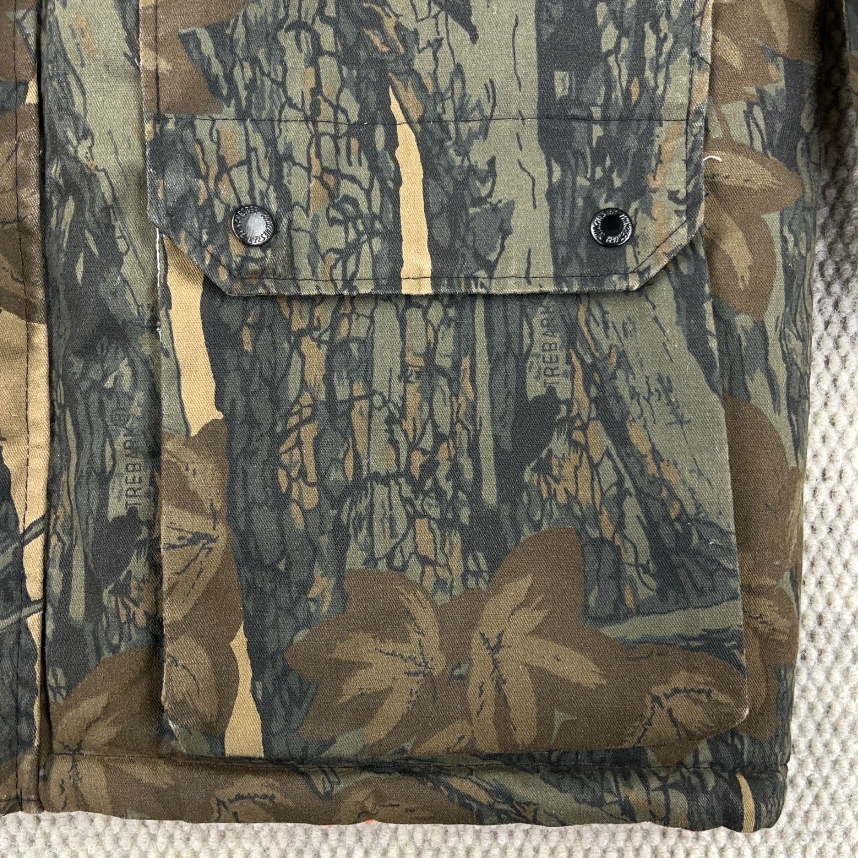 Vintage VINTAGE Winchester Jacket Men Large Trebark Camo Reversible Hooded 90s Parka Size US L / EU 52-54 / 3 - 2 Thumbnail