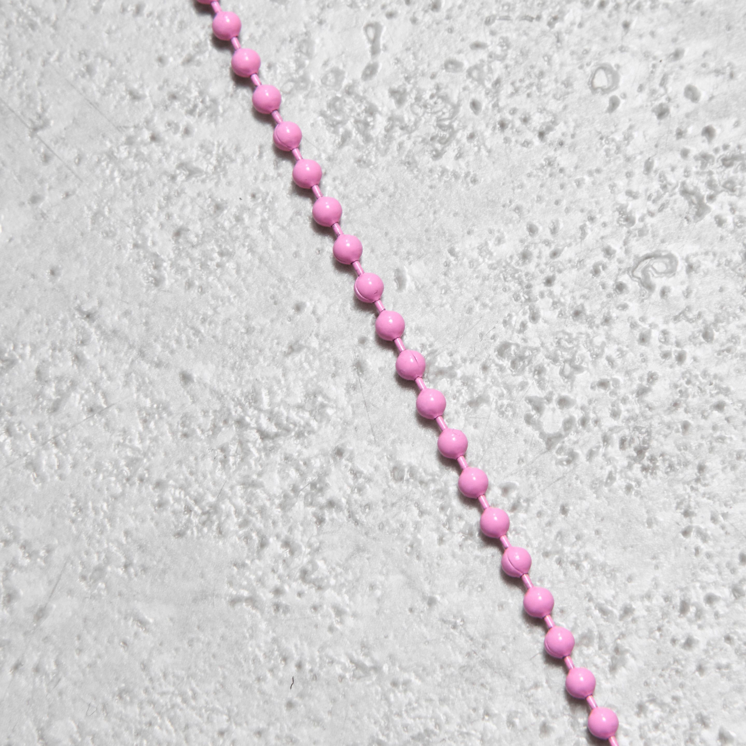 Chrome Hearts CHROME HEARTS Rubber Lock Necklace PINK Size ONE SIZE - 8 Thumbnail