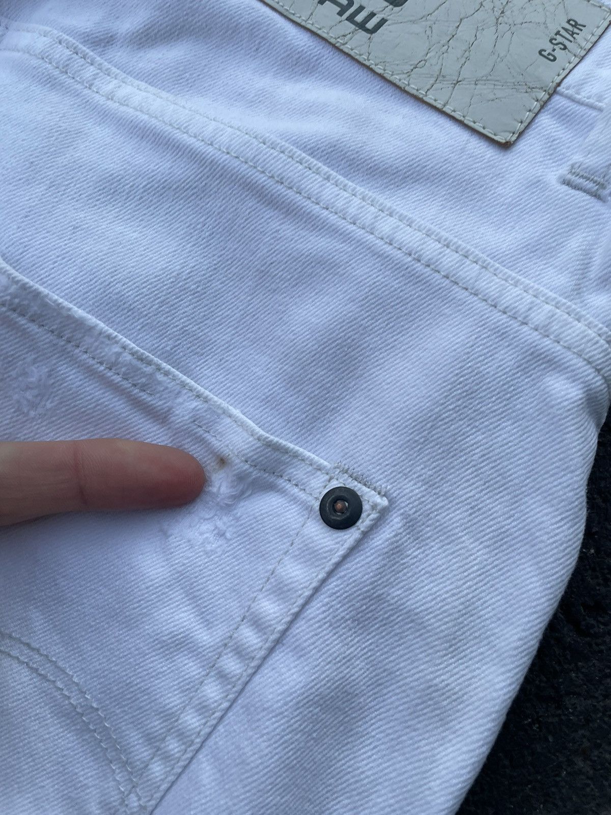 G-Star × Vintage Vintage G Star Raw jeans distressed denim buggy fit Size US 33 - 7 Thumbnail