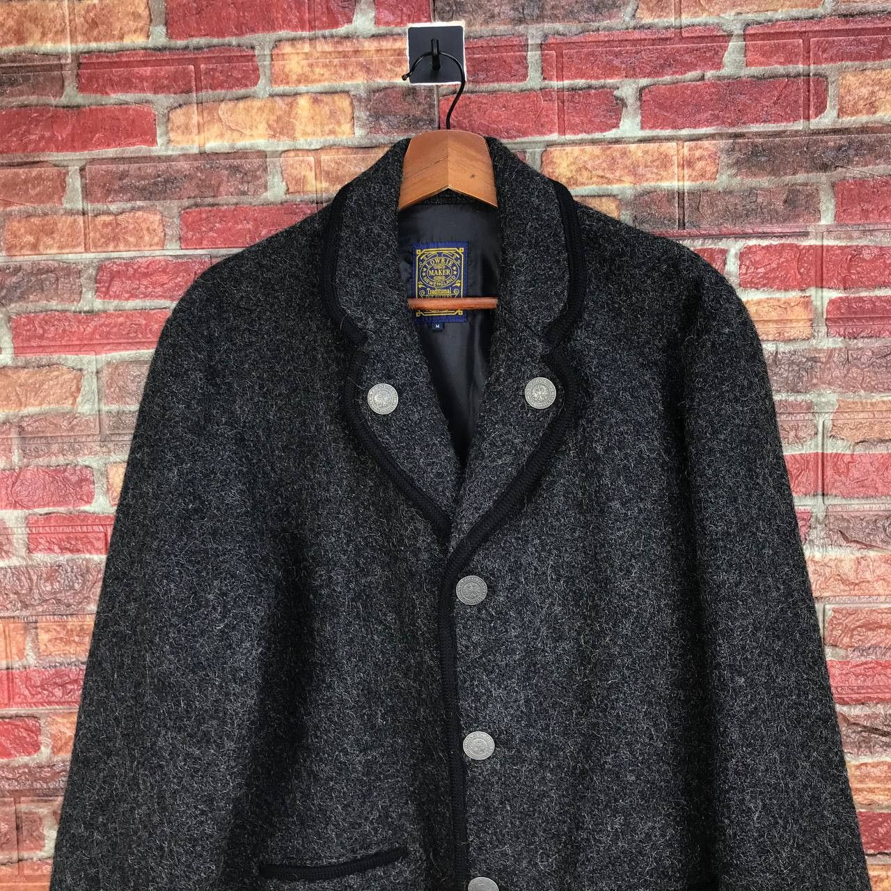 Japanese Brand RARE MOHAIR LOWRISE MAKER ANNO DOMILI TYROL 60S ERA WWII Size US M / EU 48-50 / 2 - 2 Thumbnail