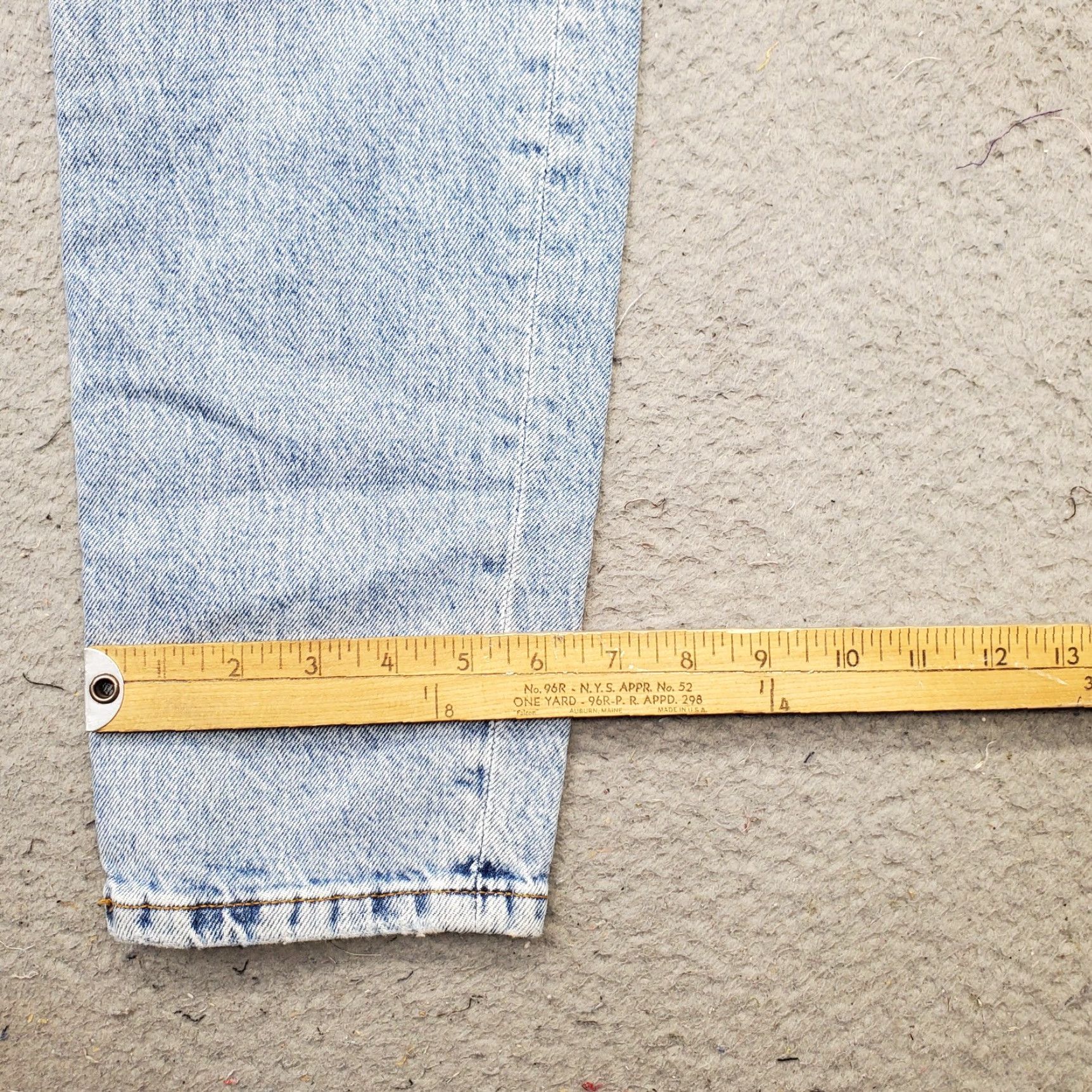 Zara Zara Jeans Women's 2 Blue Denim Stretch Boho Streetwear Medium Wash Straight Leg Jeans Womens Size 2 Blue Size 26" / US 2 / IT 38 - 5 Thumbnail