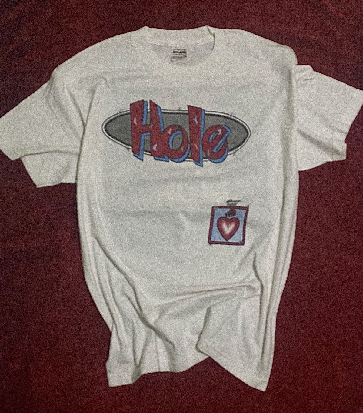 Vintage Hole Celebrity Skin Tour Nirvana Kurt Cobain