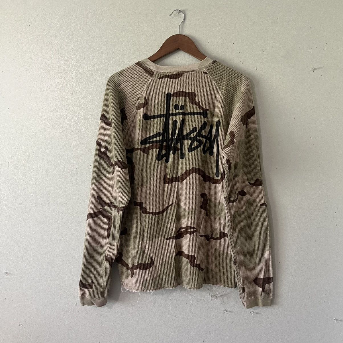 Stussy Camo Raglan Thermal Size US L / EU 52-54 / 3 - 1 Thumbnail