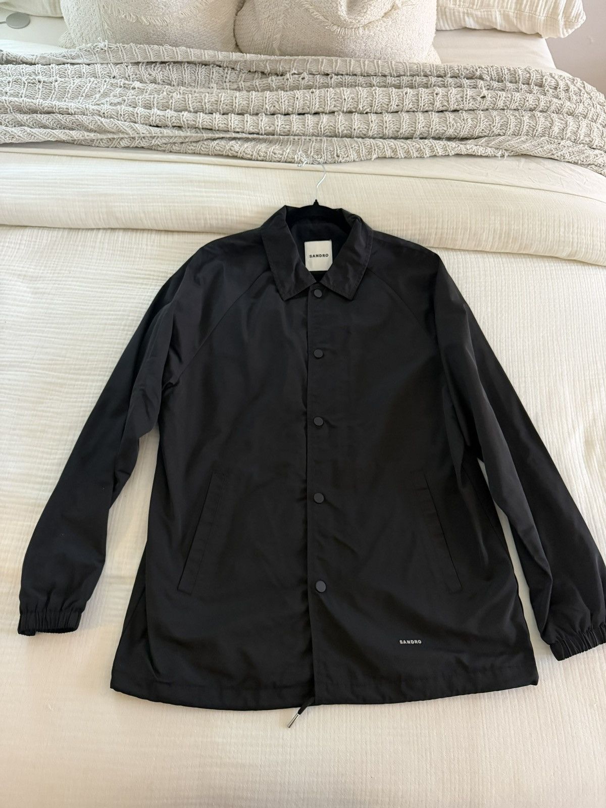 Sandro Sandro Lightweight Jacket Size US L / EU 52-54 / 3 - 1 Thumbnail