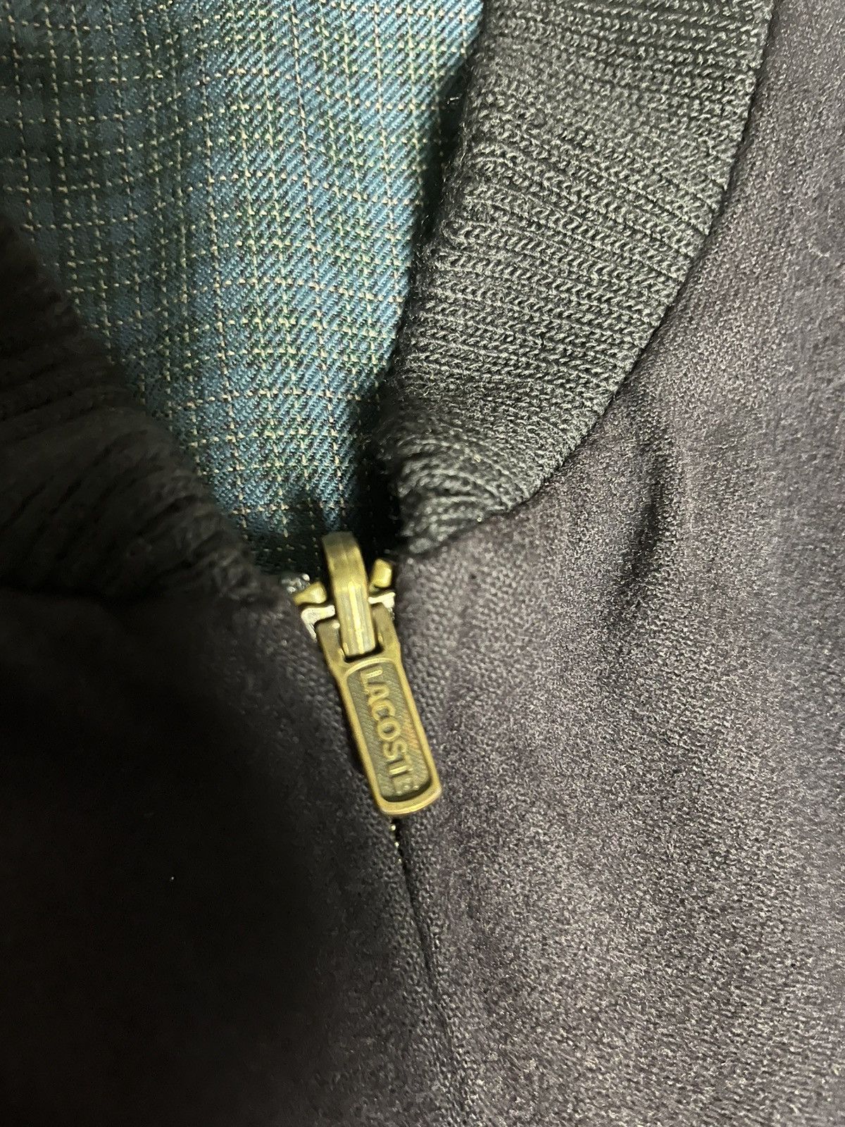 Lacoste Vintage Reversible 90s Lacoste Wool Bomber Varsity Jacket Size US L / EU 52-54 / 3 - 12 Thumbnail