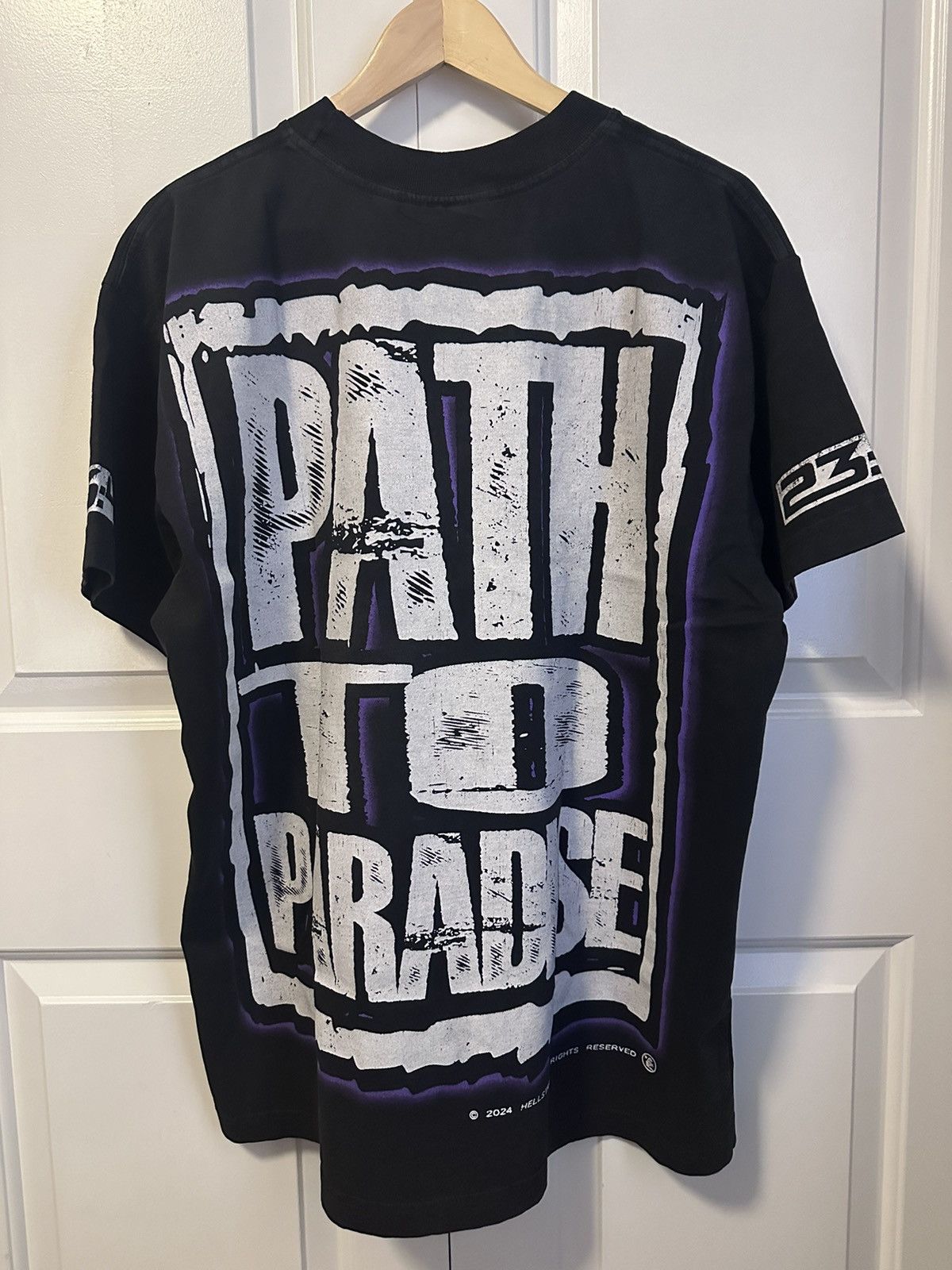 HELLSTAR Hellstar Halloween Jesus Path 2 Paradise Tee Size M Size US M / EU 48-50 / 2 - 2 Thumbnail