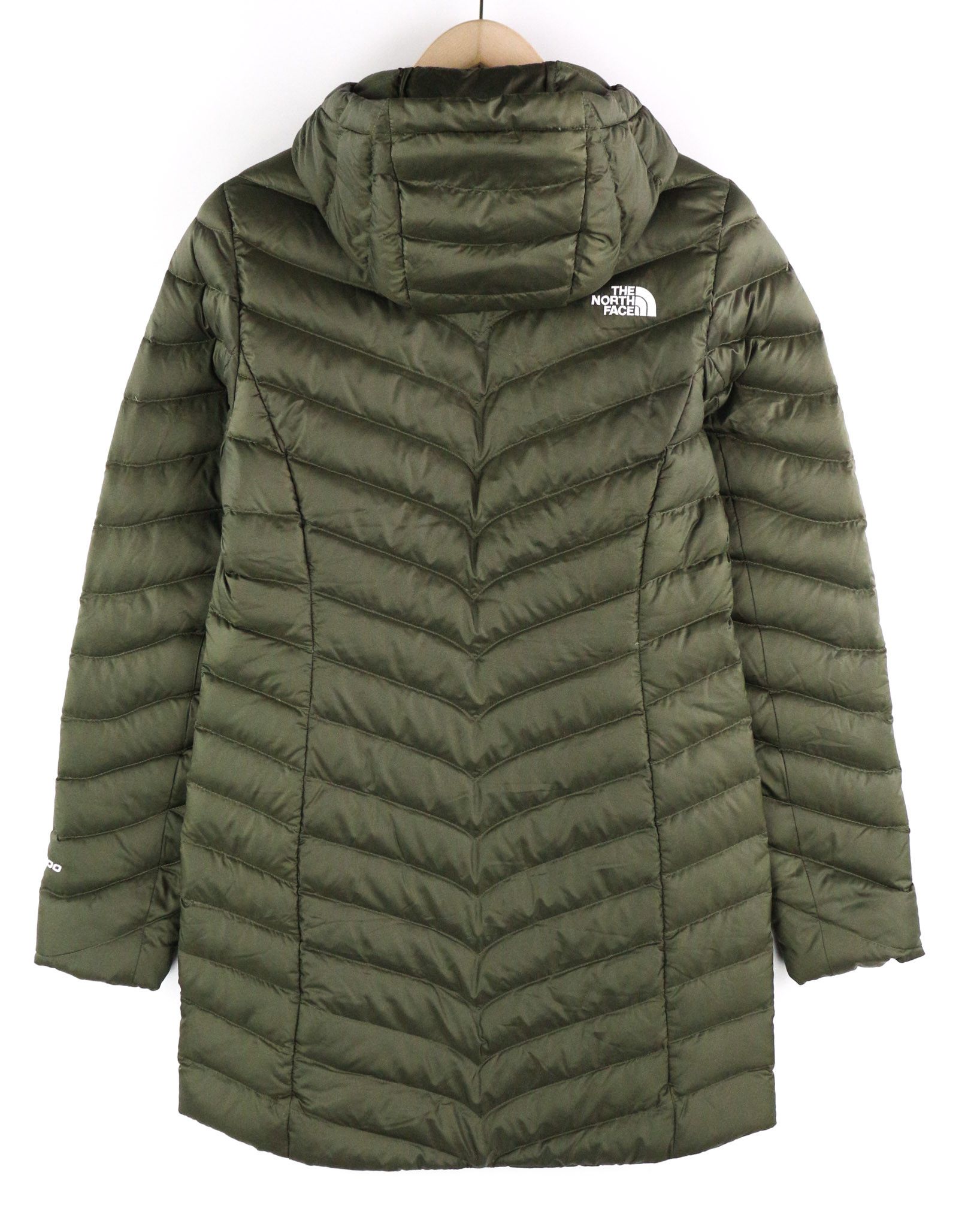 The North Face S 800 Down Hooded High Neck Jacket 79648 Size S / US 4 / IT 40 - 2 Thumbnail
