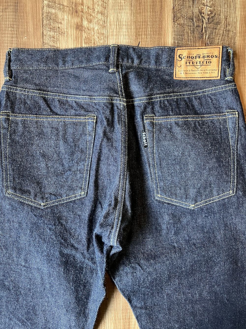 Schott Schott NYC W31 x L33 Perfecto Japan-made selvedge denim Size US 31 - 12 Thumbnail