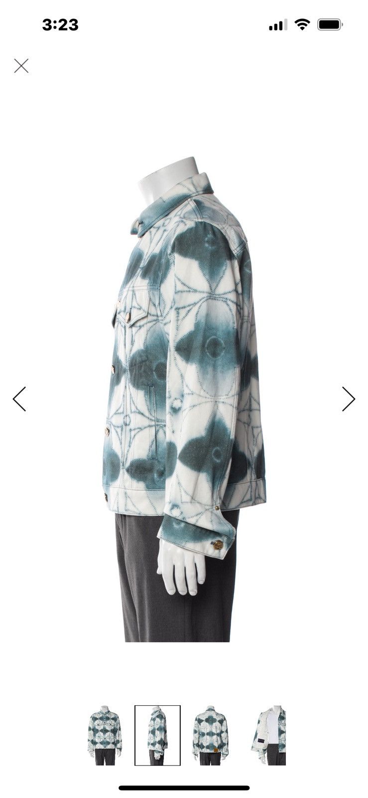 Louis Vuitton Louis Vuitton printed denim jacket Size US M / EU 48-50 / 2 - 12 Thumbnail